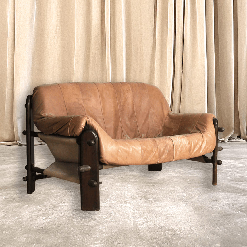 Canapé 2 places brutaliste - Circa 1960 - Maison Collectible - canapé