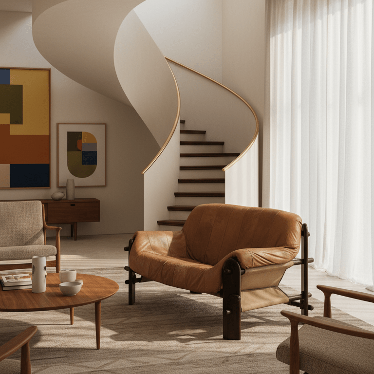 Canapé 2 places brutaliste - Circa 1960 - Maison Collectible - canapé