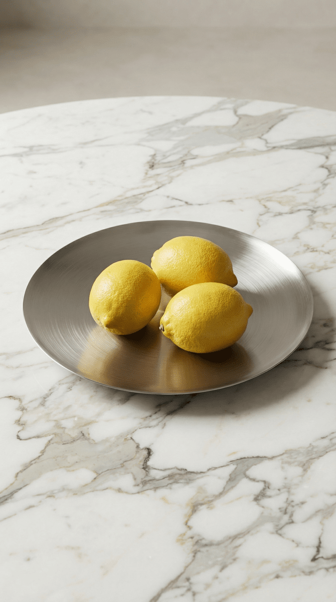 Centre de table en aluminium - Maison Collectible - Objets de décoration