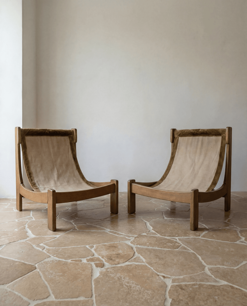 Chaise longue moderniste - Circa 1960 - Maison Collectible - Chaise