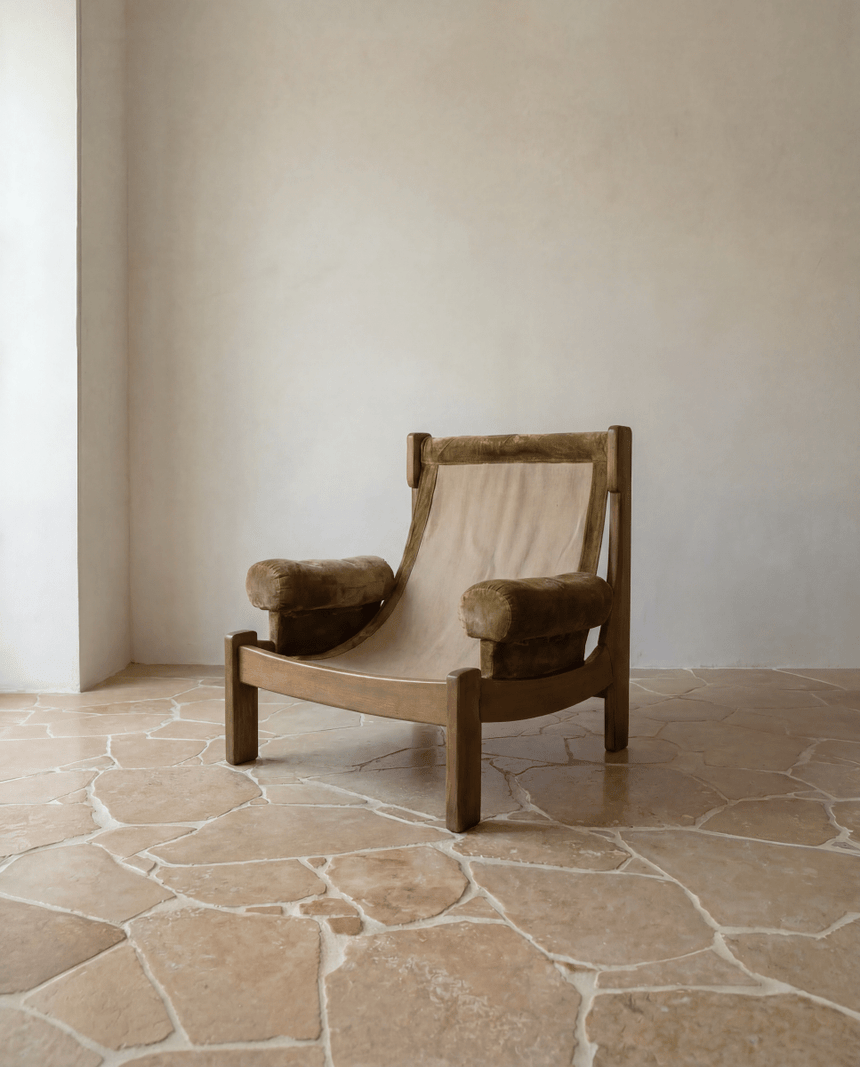 Chaise longue moderniste - Circa 1960 - Maison Collectible - Chaise