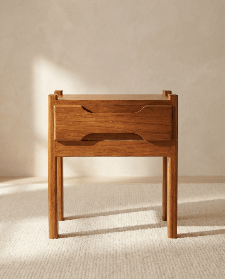 Table de chevet Maison Regain - Circa 1960 - Maison Collectible - Table d'appoint
