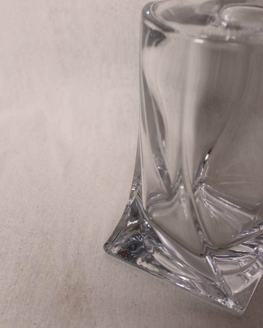 Carafe en cristal twisté - Maison Collectible - Art de la table