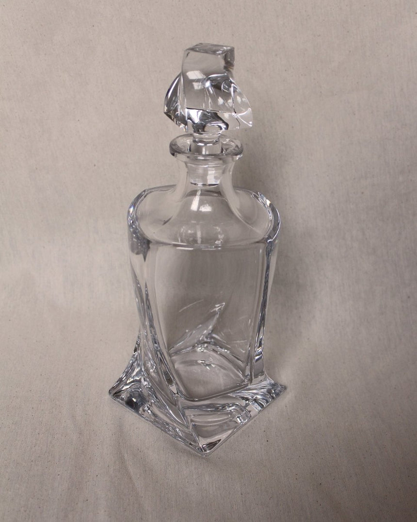 Carafe en cristal twisté - Maison Collectible - Art de la table