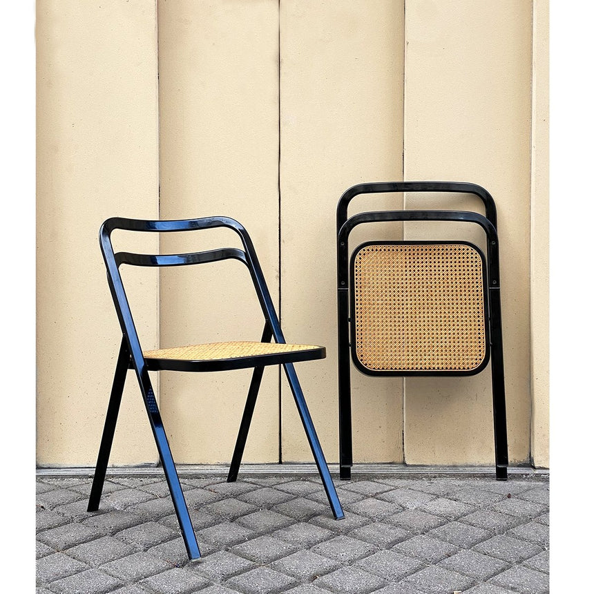 Chaise en cannage - Cidüe, 1970 - Maison Collectible - Chaise