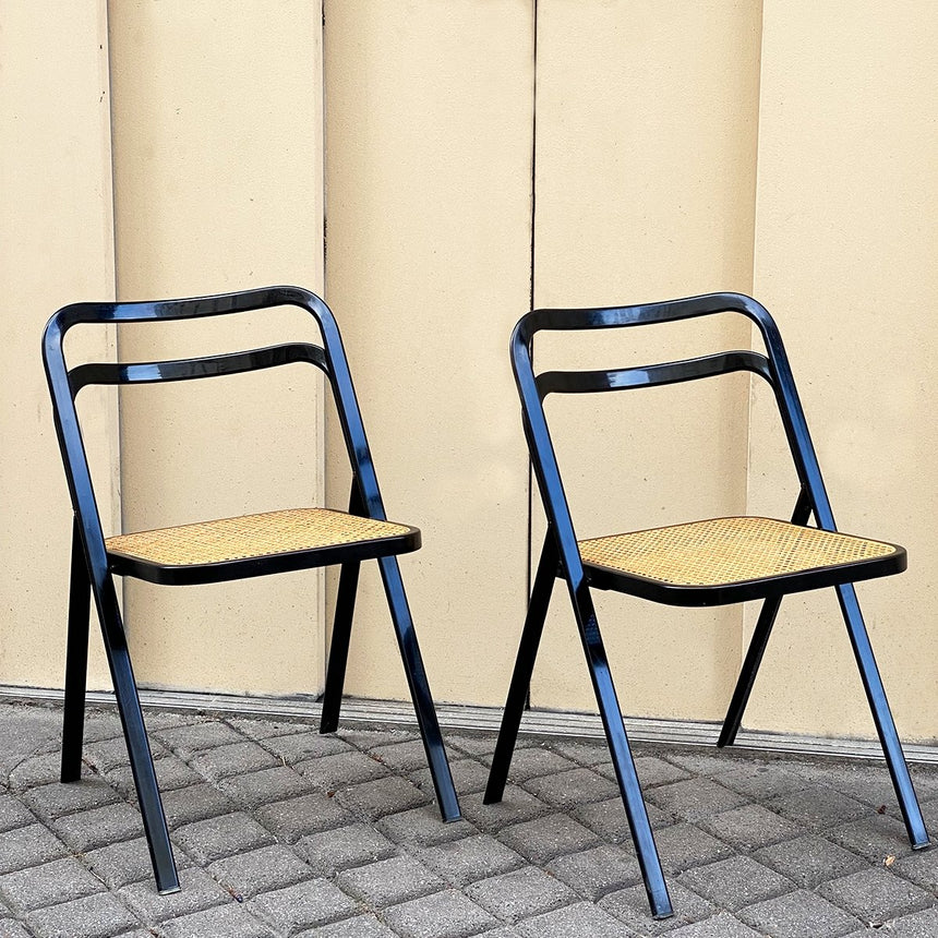 Chaise en cannage - Cidüe, 1970 - Maison Collectible - Chaise