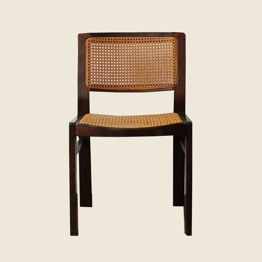 Chaise en cannage, design Baumann - 1970 - Maison Collectible - Chaise