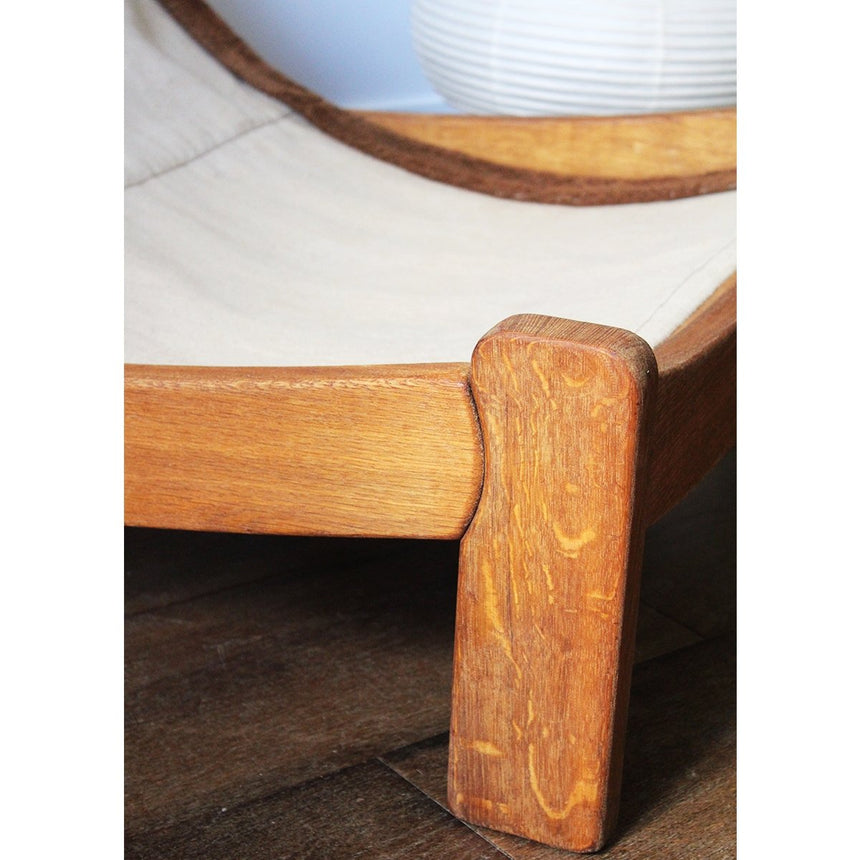 Chaise longue en bois - Circa 1960 - Maison Collectible - Chaise