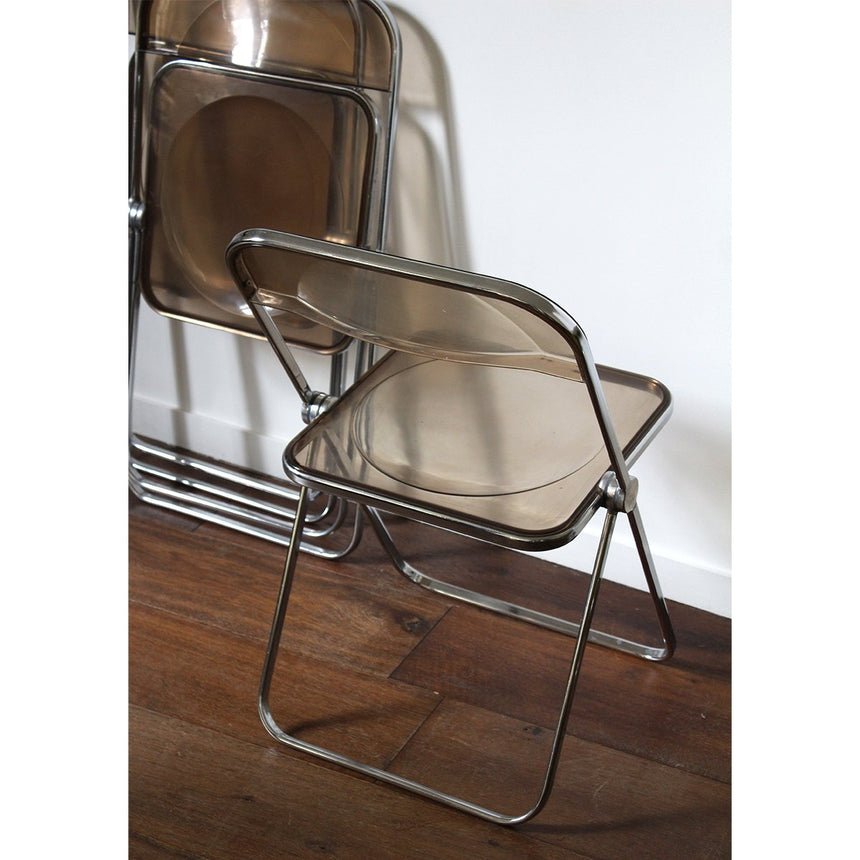 Chaise Plia Castelli fumée - 1967 - Maison Collectible - Chaise