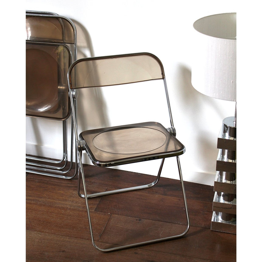 Chaise Plia Castelli fumée - 1967 - Maison Collectible - Chaise