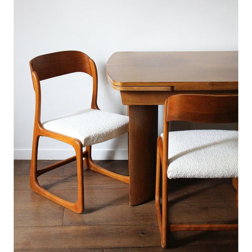Chaise traîneau Baumann - Circa 1960 - Maison Collectible - Chaise