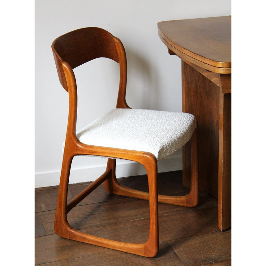 Chaise traîneau Baumann - Circa 1960 - Maison Collectible - Chaise