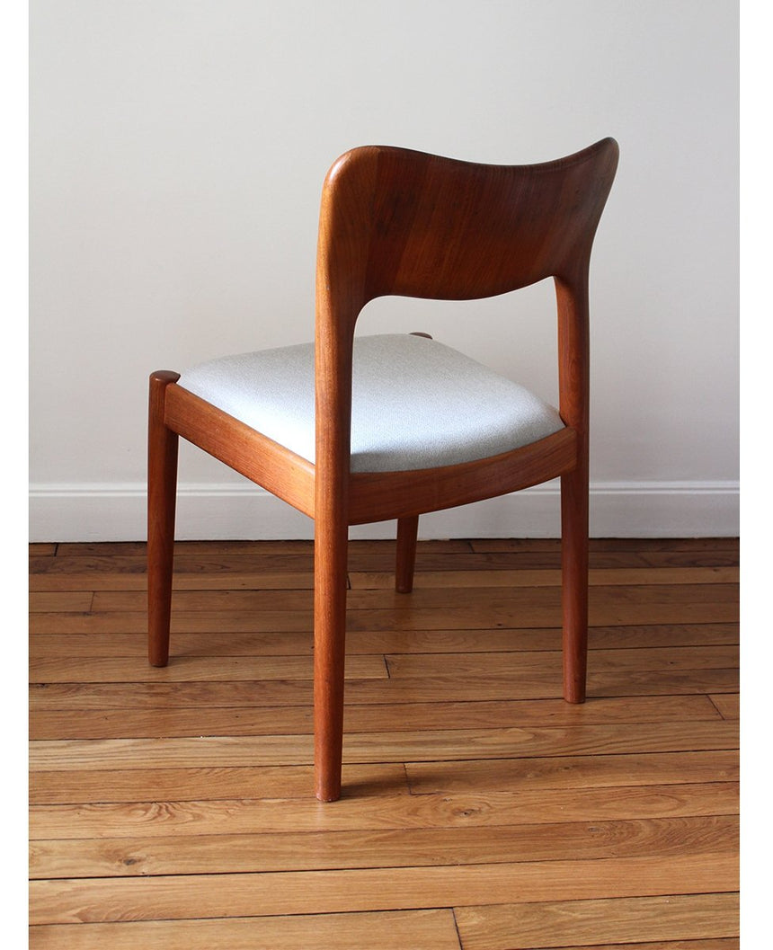 Chaise vintage Niels Koefoed - 1960 - Maison Collectible - Chaise