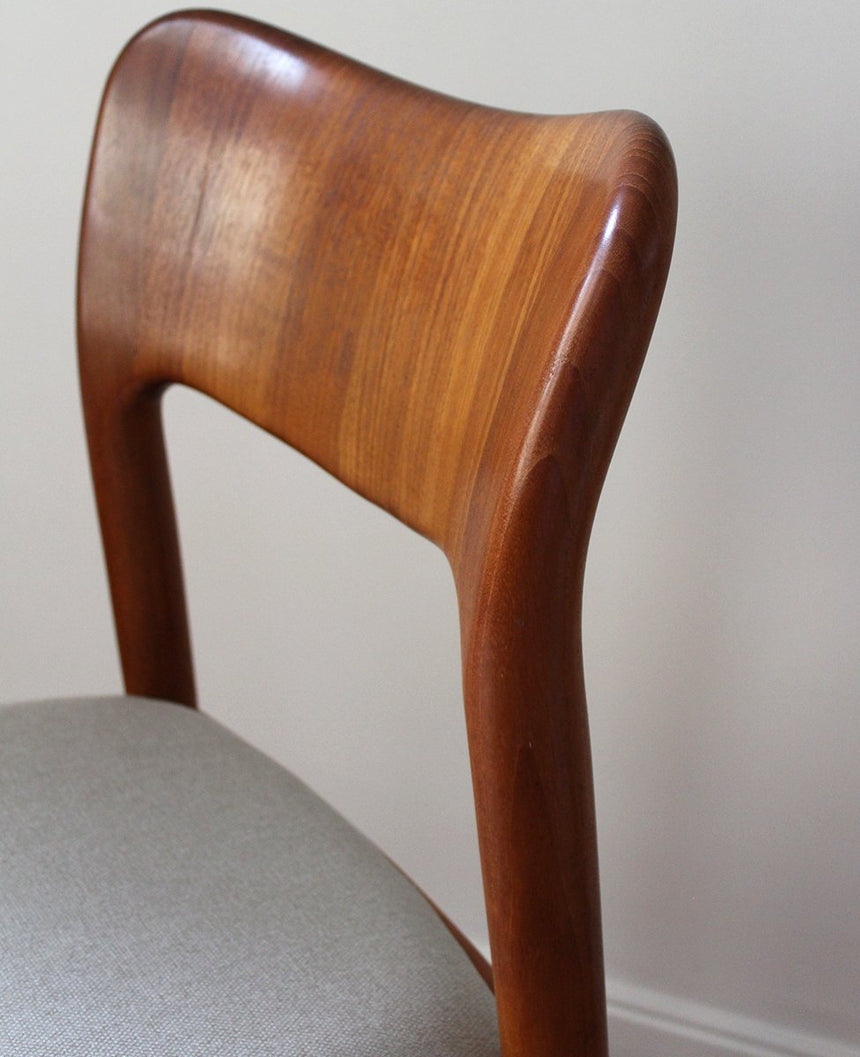 Chaise vintage Niels Koefoed - 1960 - Maison Collectible - Chaise