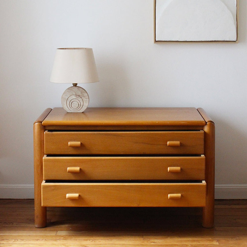 Commode vintage en orme - Circa 1960 - Maison Collectible - Console