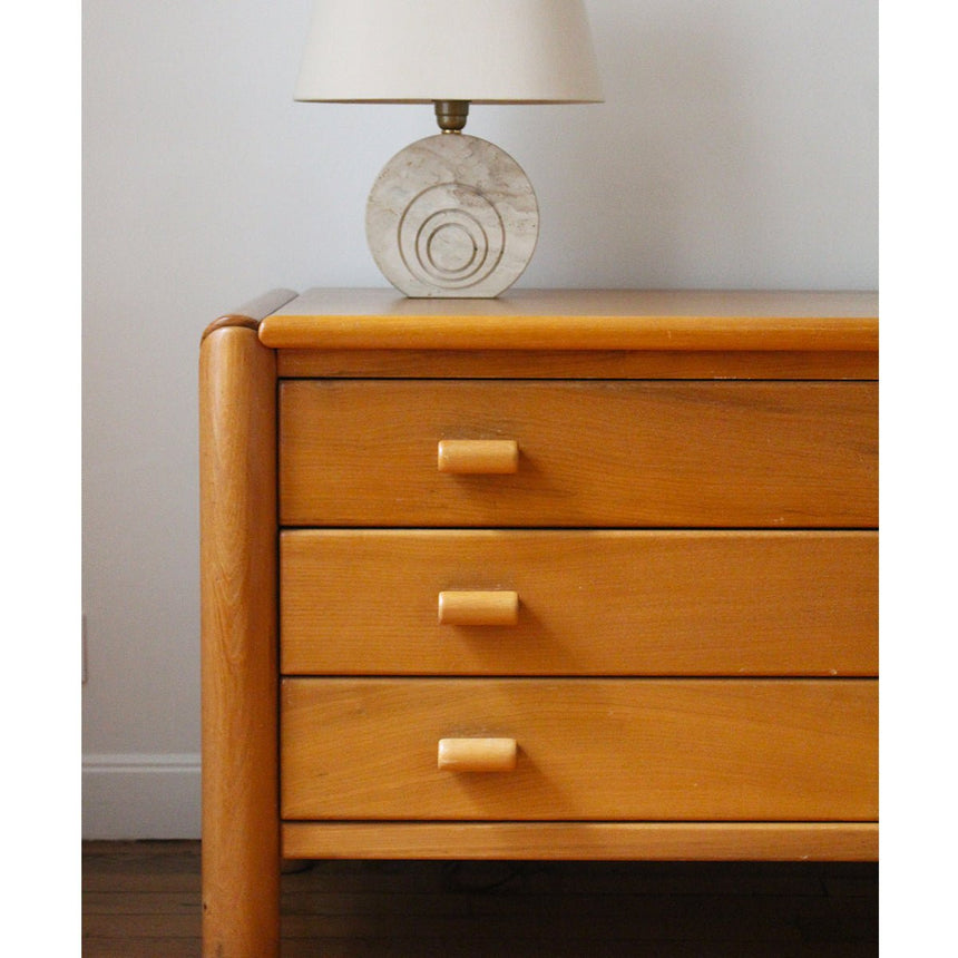 Commode vintage en orme - Circa 1960 - Maison Collectible - Console
