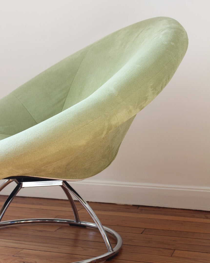 Fauteuil mushroom anis - Circa, 1970 - Maison Collectible -