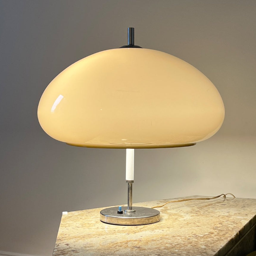 Grande lampe champignon vintage - Circa 1970 - Maison Collectible - Lampadaire