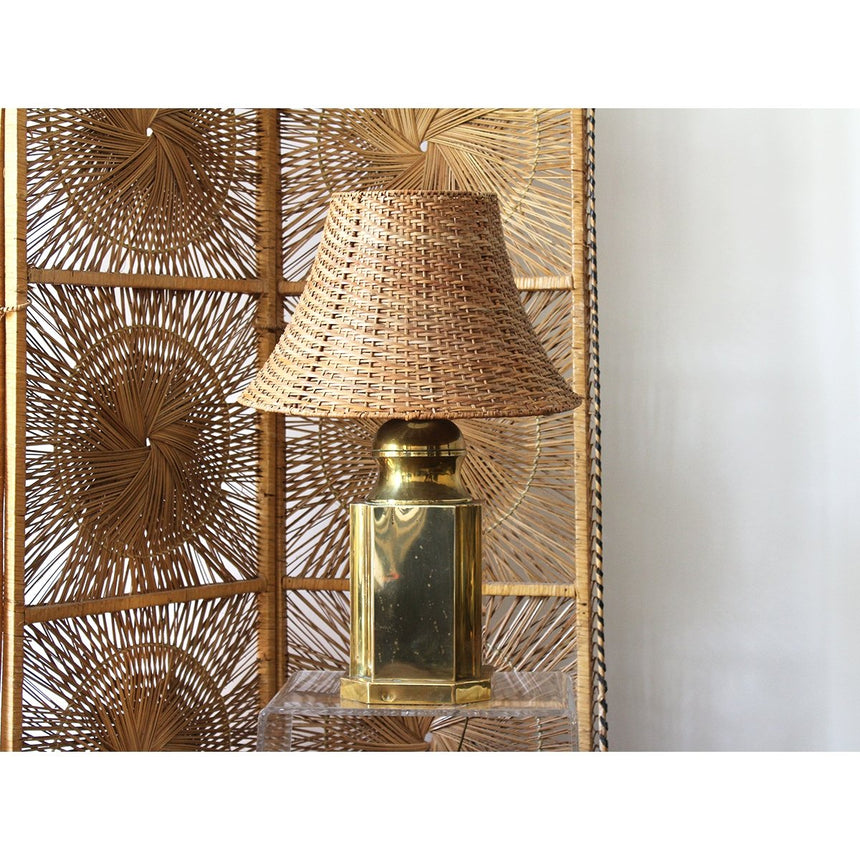 Lampe italienne en laiton - Circa 1960 - Maison Collectible - Lampe à poser