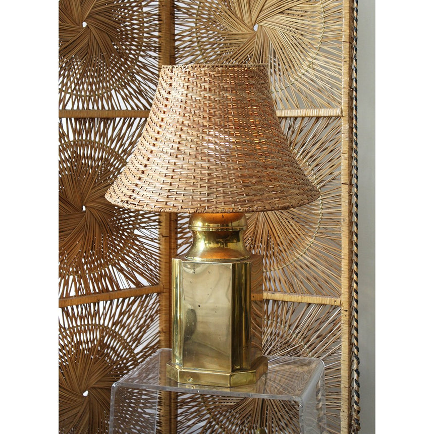 Lampe italienne en laiton - Circa 1960 - Maison Collectible - Lampe à poser
