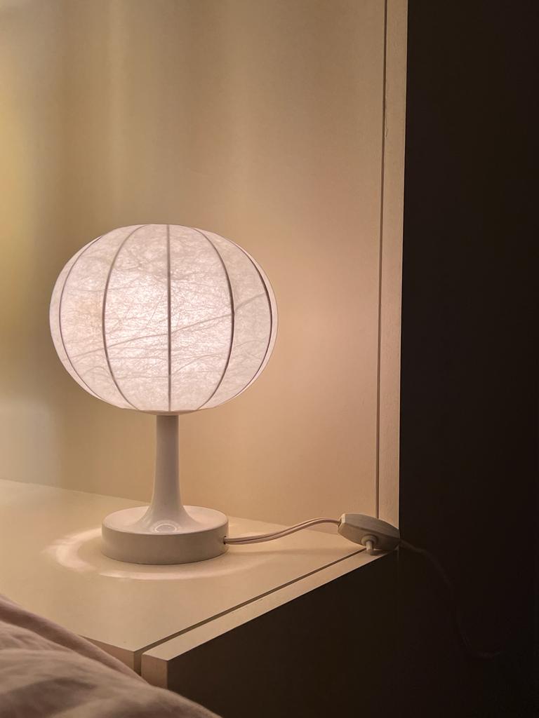 Lampe vintage cocoon 1 - Circa 1960 - Maison Collectible - Lampe à poser
