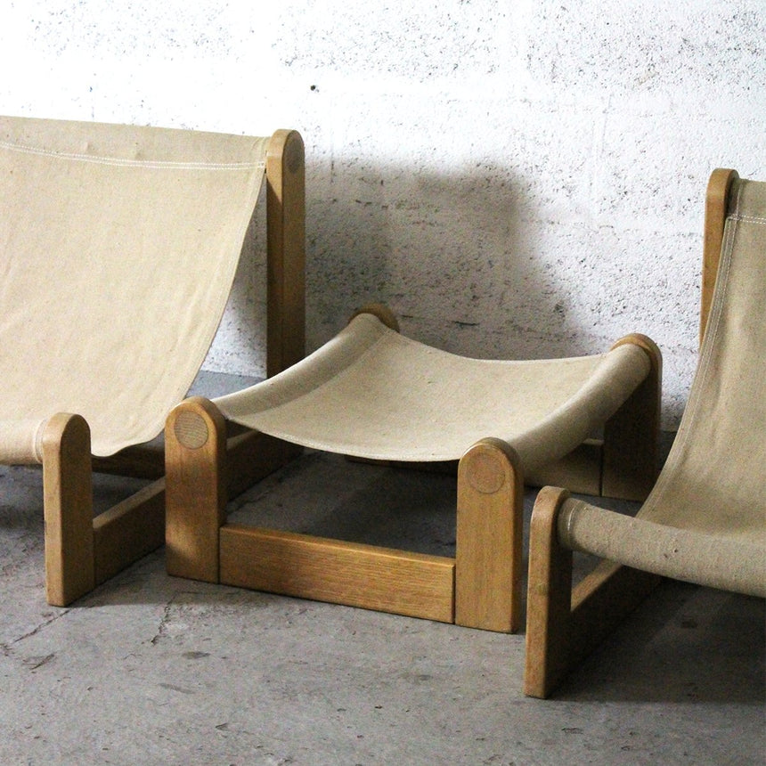 Repose-pieds lounge - Circa 1960 - Maison Collectible - Chaise