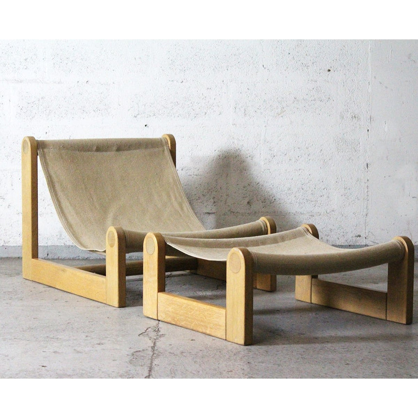 Repose-pieds lounge - Circa 1960 - Maison Collectible - Chaise