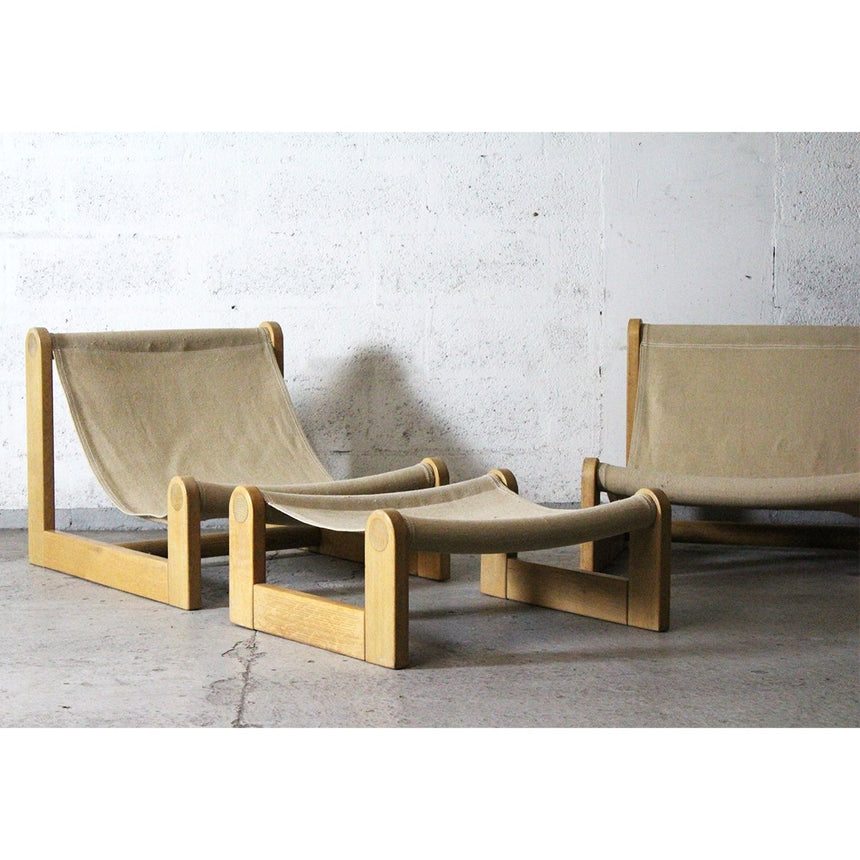 Repose-pieds lounge - Circa 1960 - Maison Collectible - Chaise